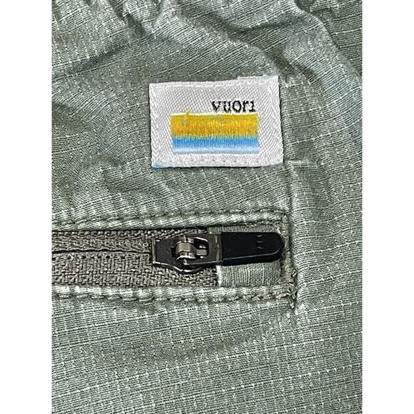 Vuori Ripstop Drawstring Jogger Pants Climbing Olive Green Men’s Size X-Large - Picture 7 of 16
